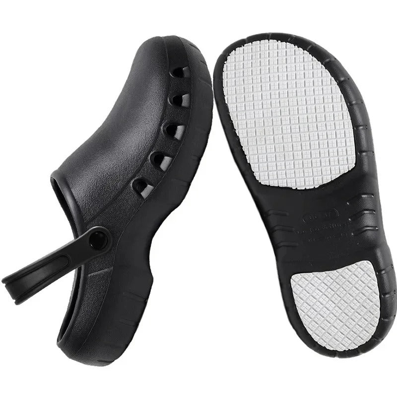 Chaussures infirmière confort durable noires – Semelle souple et maintien pour journées debout | Careshoes