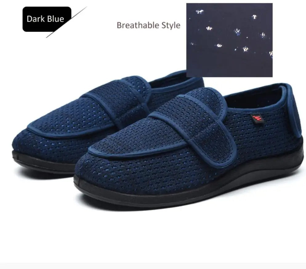 Chaussons orthopédiques faciles à enfiler – Idéals pour pieds sensibles ou gonflés | Careshoes