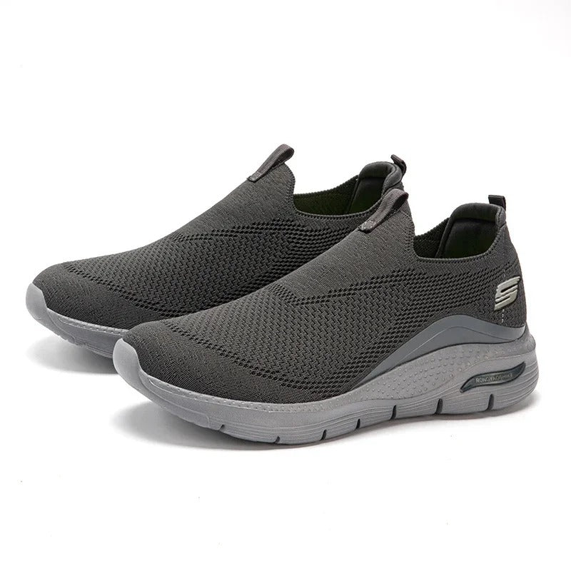 Baskets orthopédiques grand confort grises – Confort immédiat dès la première utilisation | Careshoes