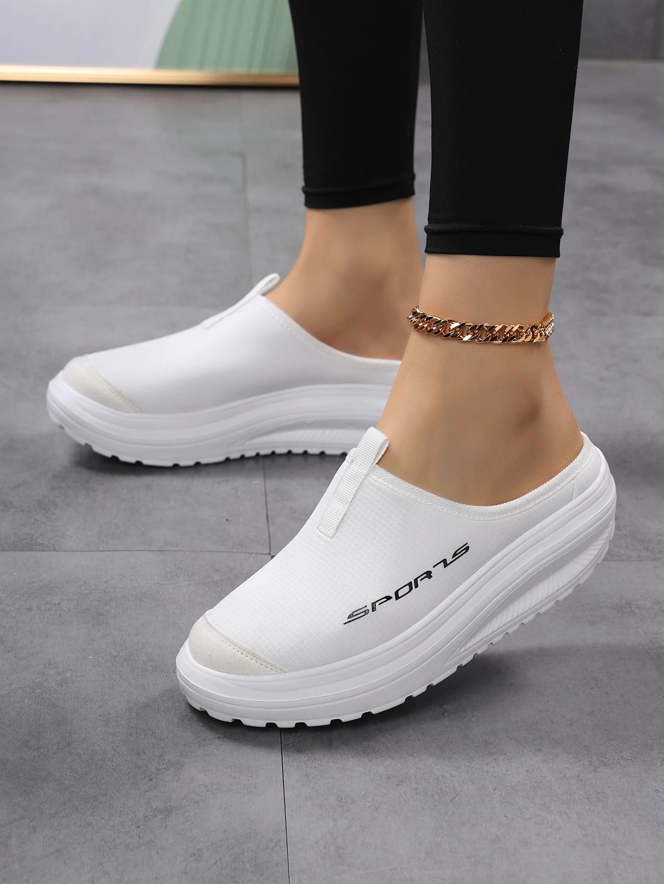 Sandales orthopédiques confort total blanches – Respirantes et Faciles à enfiler | Careshoes