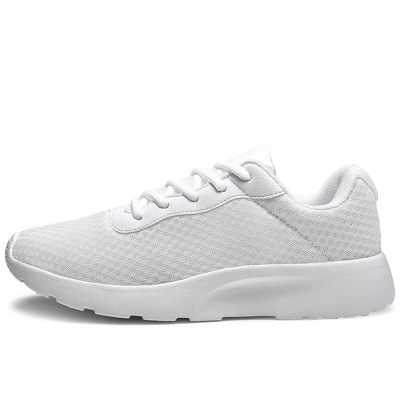 Baskets légères orthopédiques blanches – Parfaites pour longues marches et pieds sensibles | Careshoes