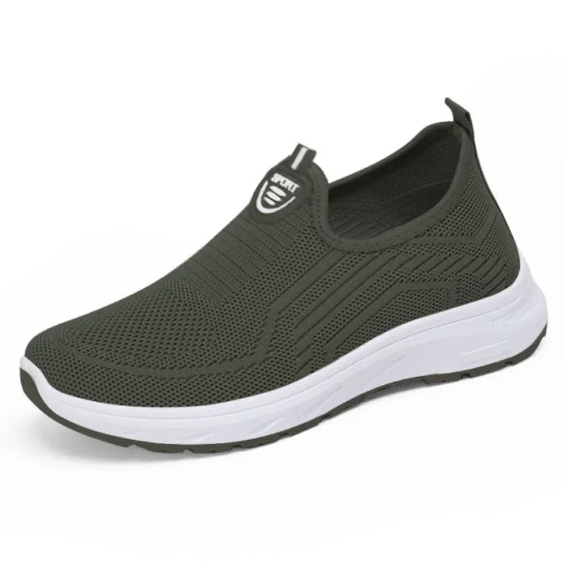 Baskets orthopédiques femme sans lacets vertes – Pratiques, légères et pensées pour le bien-être | Careshoes
