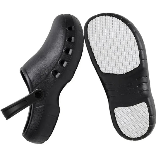 Chaussures infirmière confort durable noires – Semelle souple et maintien pour journées debout | Careshoes