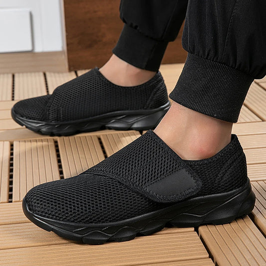 Baskets orthopédiques confort velcro – Tenue sécurisée et semelle amortissante | Careshoes