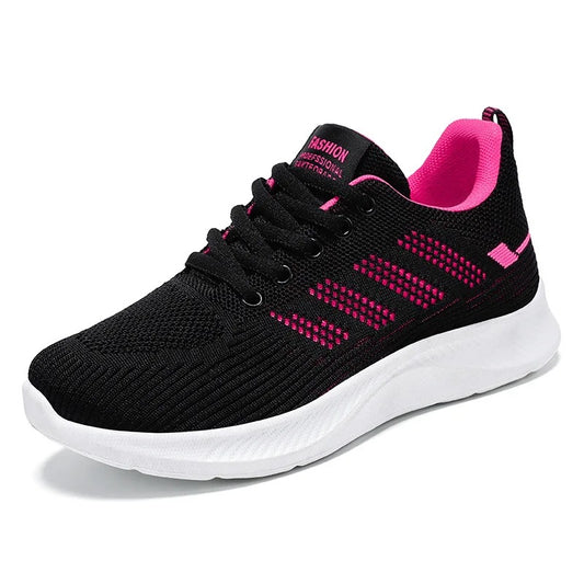 Baskets orthopédiques rose anti-fatigue pour Femme – Parfaites pour soulager les douleurs plantaires | Careshoes