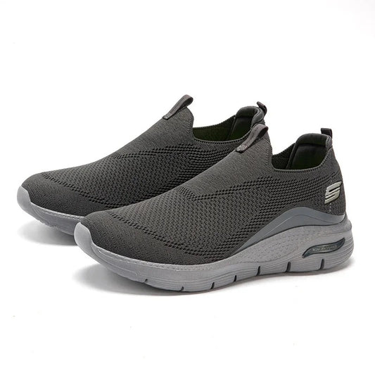 Baskets orthopédiques grand confort grises – Confort immédiat dès la première utilisation | Careshoes