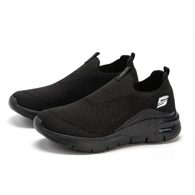 Baskets orthopédiques grand confort noires – Confort immédiat dès la première utilisation | Careshoes
