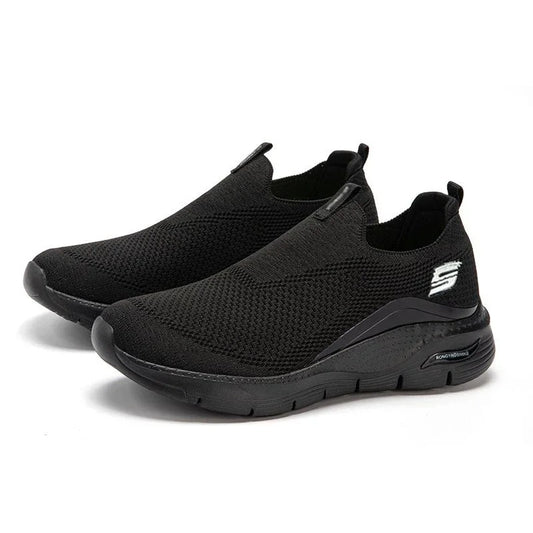 Baskets orthopédiques grand confort noires – Confort immédiat dès la première utilisation | Careshoes