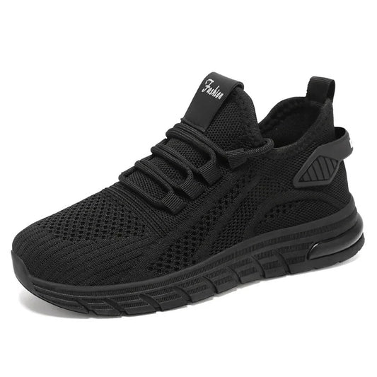 Baskets marche santé orthopédique noires pour femme – Absorption des impacts et confort plantaire | Careshoes