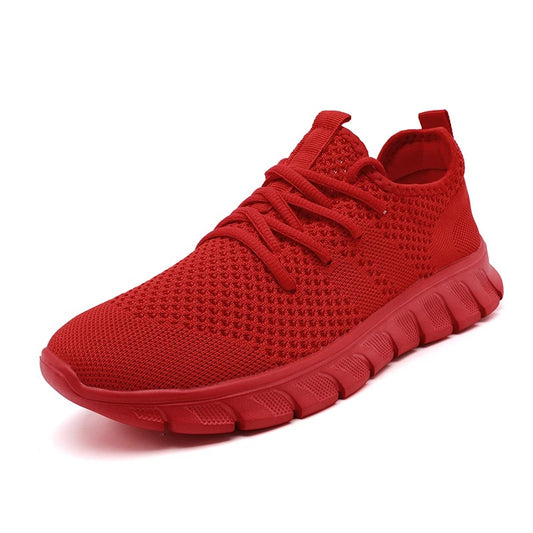 Baskets Orthopédiques Rouge Homme et Femme – Maintien du pied, amorti confort, faciles à enfiler | Careshoes